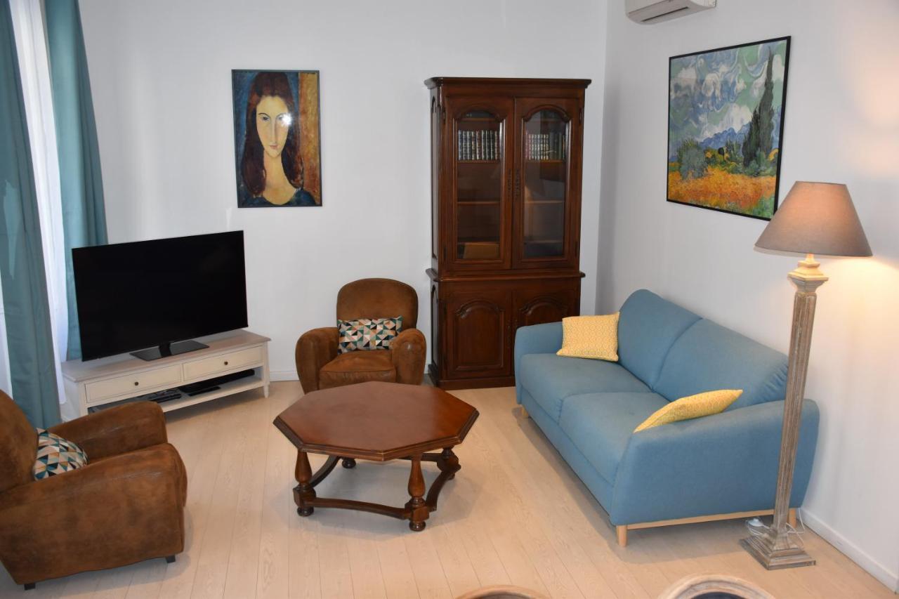 Nice Centre- Superbe 100M2 - 10 Mn A Pied De La Mer ! Luaran gambar